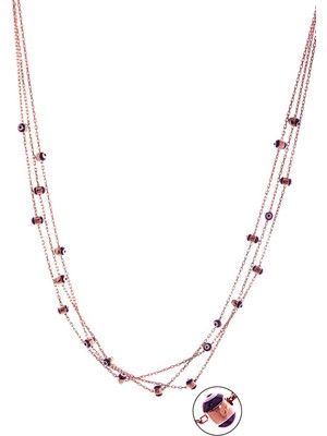 By Barun Nazar Boncuklu Kolye Zincir 925 Ayar Gümüş