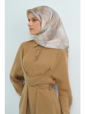 Armine Saf Ipek Sura EŞARP-2026 Ilkbahar-Yaz- 95010D 84