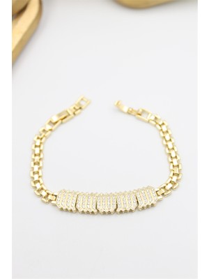 Royaleks Taşlı Xuping Bileklik - Altın