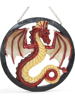 Eco Lounge Duvara Asmalı Polyester Dragon Pano