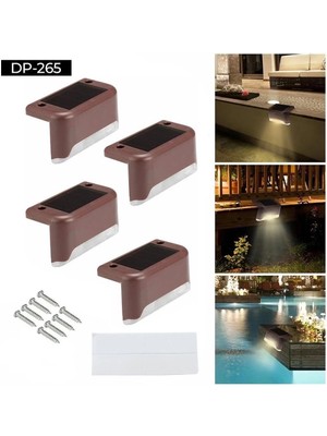 Eco Lounge Güneş Enerjili Köşe Lambası 4lü