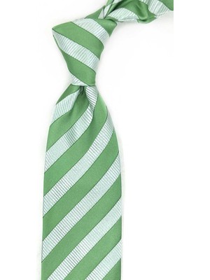 Kravatkolik Oristano Style Yeşil Italyan Ipek Kravat İK2033
