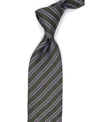 Kravatkolik Ucciani Style Yeşil Italyan Ipek Kravat İK2205