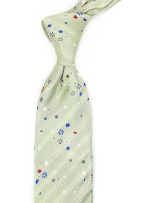 Kravatkolik Barumini Style Nefti Yeşil Italyan Ipek Kravat İK2041