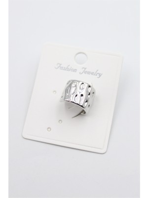 Royaleks Halka Kıkırdak Küpe - Gümüş