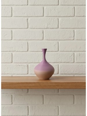 Argesco Mühendislik Mini Rainbow Dekoratif Vazo 8 cm Renk Geçişli Modern Tasarım