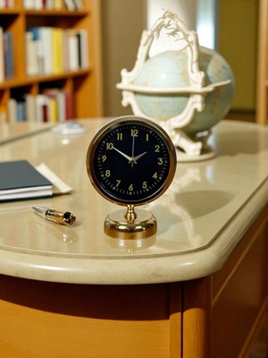 SHC4200 Gold Harmony 25X20 Gold Metal Masa Saati