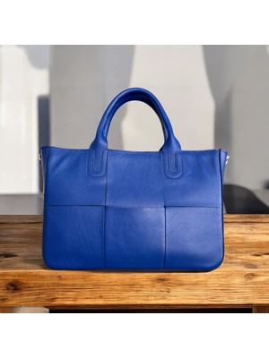 Valentina Victoria Valvic Hakiki Deri Örgülüçanta