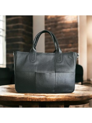 Valentina Victoria Valvic Hakiki Deri Örgülüçanta