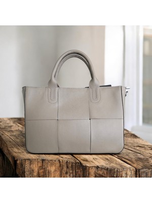 Valentina Victoria Valvic Hakiki Deri Örgülüçanta