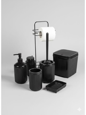 Aaa 6 Parça Peçetelik Dahil Banyo Seti