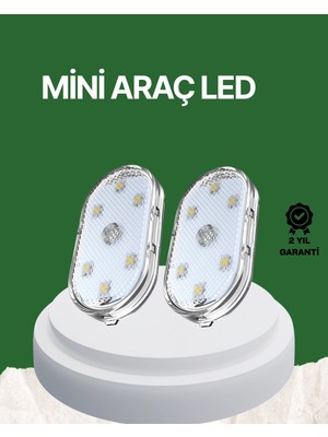 Eco Lounge Dokunmatik Sensörlü Şarjlı Araç Içi Ambiyans Aydınlatma