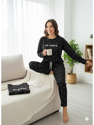 Boston Waffle Kumaş Pijama Takımı