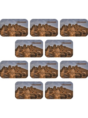 Vera Buzdolabı Magneti - 10 Adet Adıyaman Magneti