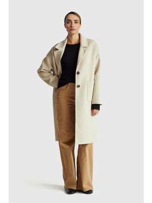 United Colors Of Benetton Siyah Kadın / Kız KDN_%100 Merino Ribana Detaylı Bisiklet Yaka Kazak Model Kodu: ( 1002D10BG100)