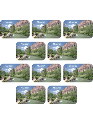 Vera Buzdolabı Magneti - 10 Adet Aksaray Magneti