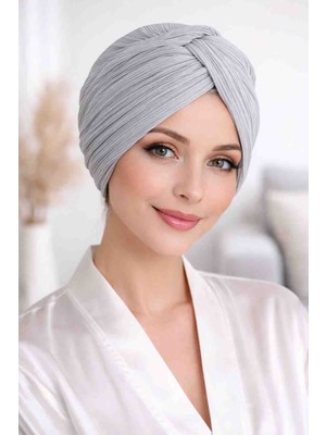 Butik Ayvitrin Kadın Pliseli Düğüm Bone