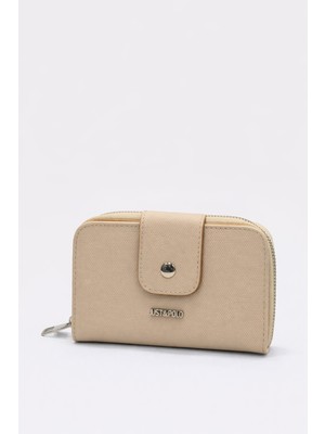 Just Polo Kadın Cüzdan Krem-Taba 1601