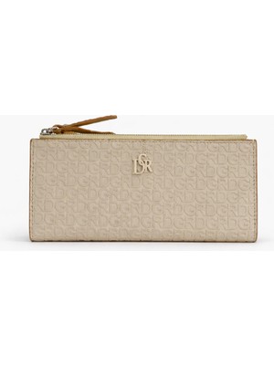 Louisiana Polo DGR Kadın Cüzdan Bej C13