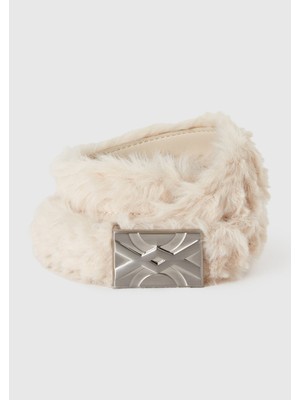 United Colors Of Benetton Krem Kadın / Kız Bn_peluş Kemer Model Kodu: ( 6G6LDL00Q6R2)