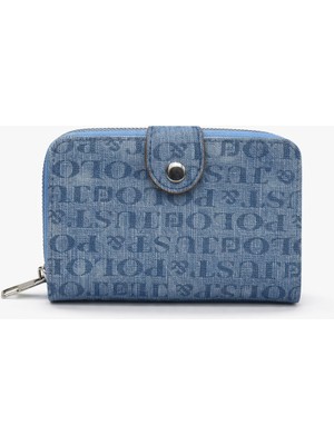 Just Polo Kadın Cüzdan Mavi 1005