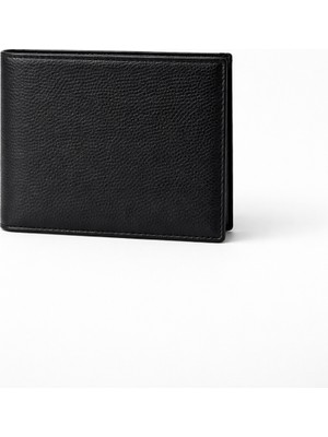 Grande Hakiki Deri Erkek Cüzdan Siyah 1499