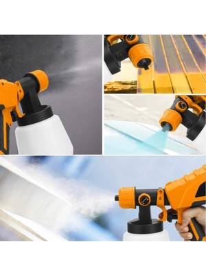 PremiumPort Profesyonel Elektrikli Sprey Boya Tabancası 800 W ve Dezenfektan Makinesi