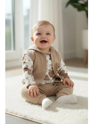 Efem Kids 3-12 ay %100 pamuklu erkek bebek takımı mevsimlik terleme yapmaz esnek rahat