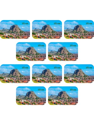 Vera Buzdolabı Magneti - 10 Adet Afyonkarahisar Magneti