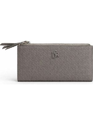 Louisiana Polo Dgr Kadın Cüzdan Gri C13