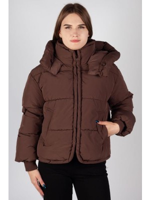 Only Chocolate Lab Kadın / Kız Onlcornelıa Puffer Jacket Otw Model Kodu: ( 15366705CHOCOLATE)