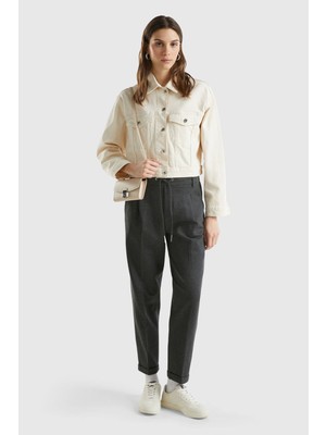 United Colors Of Benetton Mix Kadın / Kız Bn_ Beli Lastikli Pantolon Model Kodu: ( 4DI4DF00J907)