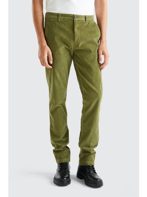 United Colors Of Benetton Haki Erkek Erk_esnek Kadife Pantolon Model Kodu: ( 43B8UF03I313)