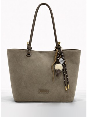 Kriste Bell Kadın Çanta Nubuk Vizon 7460