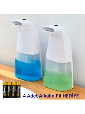 Alinya Home Pilli Sensörlü Köpük Sıvı Sabunluk Beyaz - 250 ml