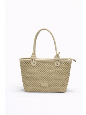 Kriste Bell Kadın Çanta Hasır Bej 7442-H