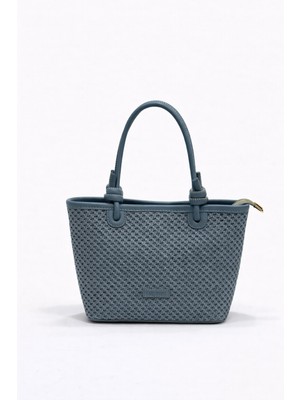 Kriste Bell Kadın Çanta Hasır Mavi 7442-H