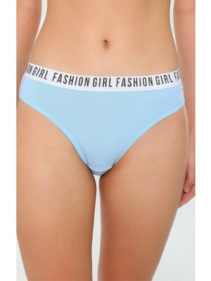 Tutku 6'lı Paket Çok Renkli Fashion Girl Kadın Slip Külot Yumuşak Dokulu Rahat Tasarım