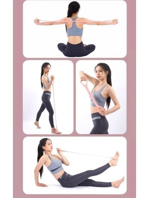 Eco Lounge Egzersiz Esnetme Direnç  Lastiği Yeni