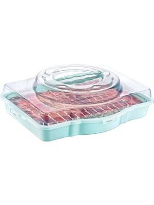 Dört 4lük Pasta & Kek Borcam Taşıma Kabı