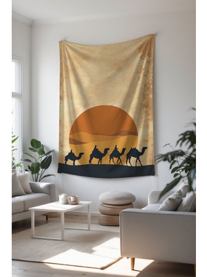 Charmbi Islami Duvar Örtüsü – Dekoratif Modern Renkli Tasarımlar Huzur Dolu Duvar Örtüsü