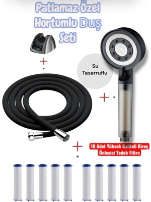 Truva Petunia Serisi Özel Duş Set Takımı