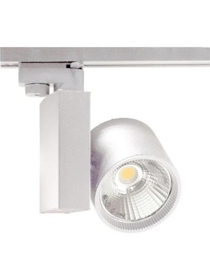 Ack 30W Beyaz 6500K Cob LED Monofaze Ray Armatürü