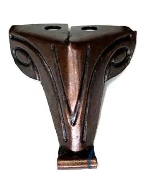 Argesco Mühendislik Moda Sac Ahşap, Sunta Sandık Ayağı, Kutu Ayak 2,5 cm - Eskitme