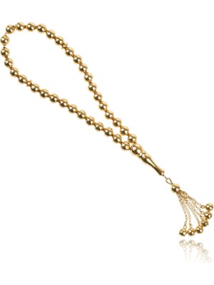 Berk Mücevherat 14 Ayar Altın Tasarım Tesbih