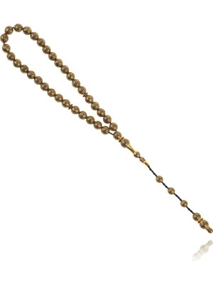 Berk Mücevherat 14 Ayar Altın El Işçiliği Tasarım Tesbih