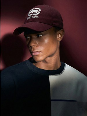 Ecko Unltd. Rowland Bordo Baseball Cap Nakışlı Unisex Şapka