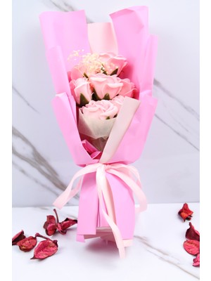 Trend Robo Sevgiliye Özel Mini Gül Buketi - Sevgililergünü,doğumgünü,yıldönümü