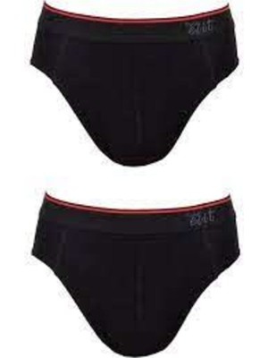 Tutku Elit Erkek Siyah Kemerli Slip Kilot 3 Adet-Siyah-2xl