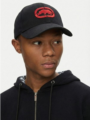 Ecko Unltd. Keats Siyah Snapback Nakışlı Unisex Şapka